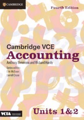 CAMBRIDGE VCE ACCOUNTING UNITS 1&2 (4TH ED) (INCL. BOOK & DIGITAL)