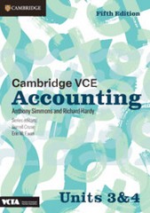 CAMBRIDGE VCE ACCOUNTING UNITS 3&4 (5TH ED) (INCL. BOOK & DIGITAL)