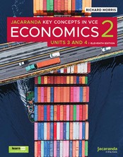 JACARANDA KEY CONCEPTS IN VCE ECONOMICS 2 UNITS 3&4 (11TH ED) (INCL. BOOK & DIGITAL)