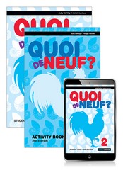 QUOI DE NEUF? 2 COMBO (2ND ED) (INCL. STUDENT BK, ACTIVITY BK & DIGITAL)