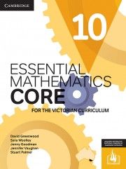 ESSENTIAL MATHEMATICS CORE 10 FOR VIC. CURR. (INCL. BOOK & DIGITAL)