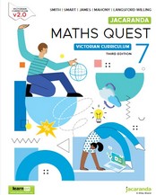 JACARANDA MATHS QUEST 7 VIC. CURR. V2.0 (3RD ED) (INCL. BOOK & DIGITAL)