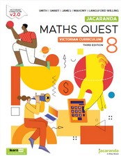 JACARANDA MATHS QUEST 8 VIC. CURR. V2.0 (3RD ED) (INCL. BOOK & DIGITAL)