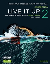 JACARANDA LIVE IT UP 2 VCE PHYSICAL EDUCATION UNITS 3&4 (5TH ED) (INCL. BOOK & DIGITAL)