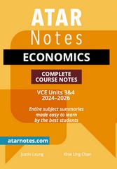 ATAR NOTES ECONOMICS VCE UNITS 3&4 COMPLETE COURSE NOTES (2024-2026)