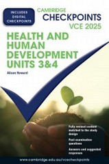 CHECKPOINTS VCE HEALTH & HUMAN DEVELOPMENT UNITS 3&4 2025 (INCL. BOOK & DIGITAL)