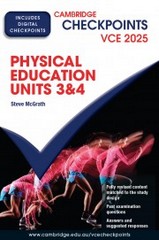 CHECKPOINTS VCE PHYSICAL EDUCATION UNITS 3&4 2025 (INCL. BOOK & DIGITAL)